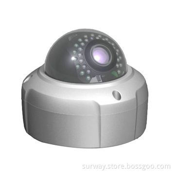 Vandal-proof IR Dome Camera with 1/3-inch Sony 480TVL and 36 Pieces of IR LEDs